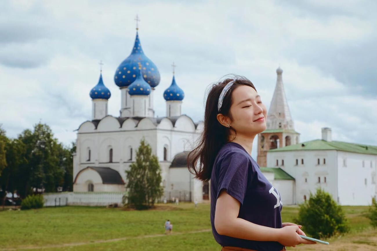 In the ancient city of Suzdal