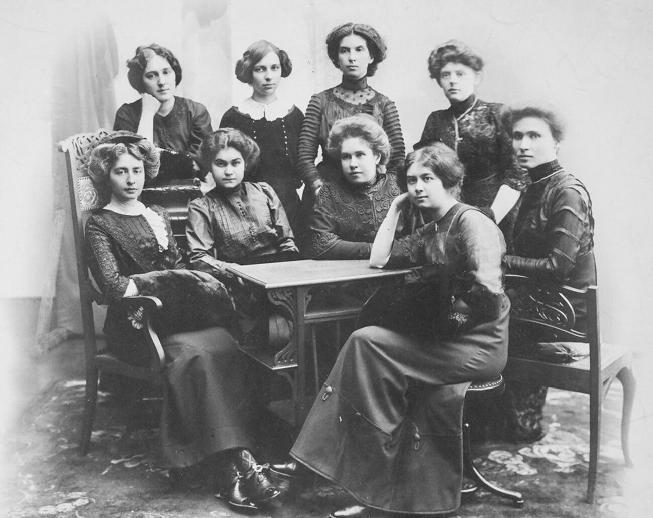 Attendees of the Higher Women's Courses 
