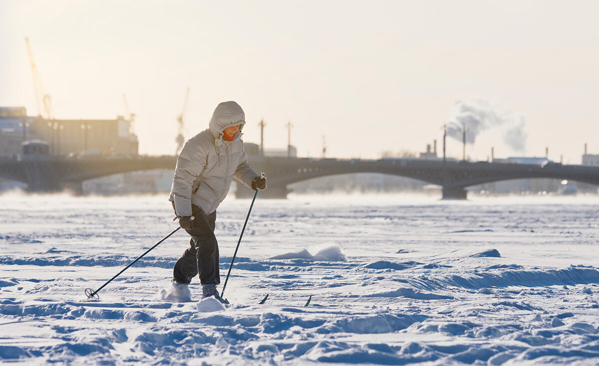 Skiing in St. Petersburg