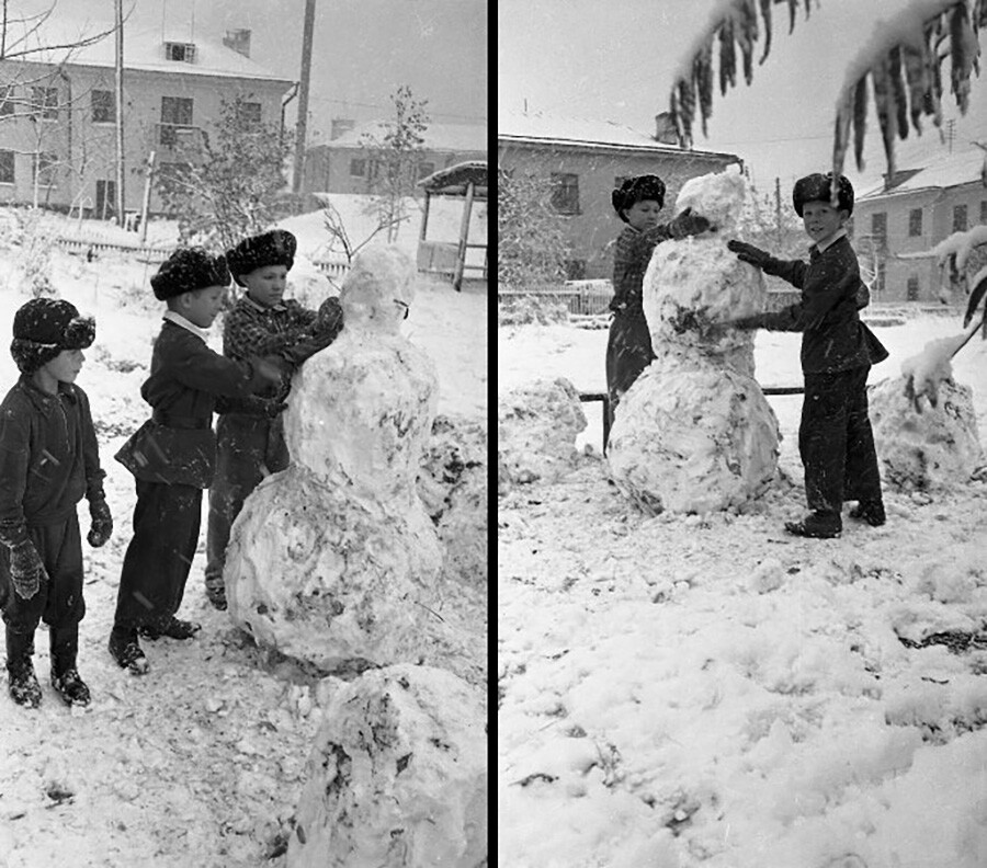 Russian snowmen in PHOTOS: 100 years of fun - Russia Beyond