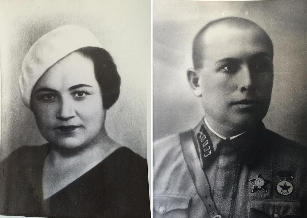 Мария Октябрьская и ее муж Илья Октябрьский.
