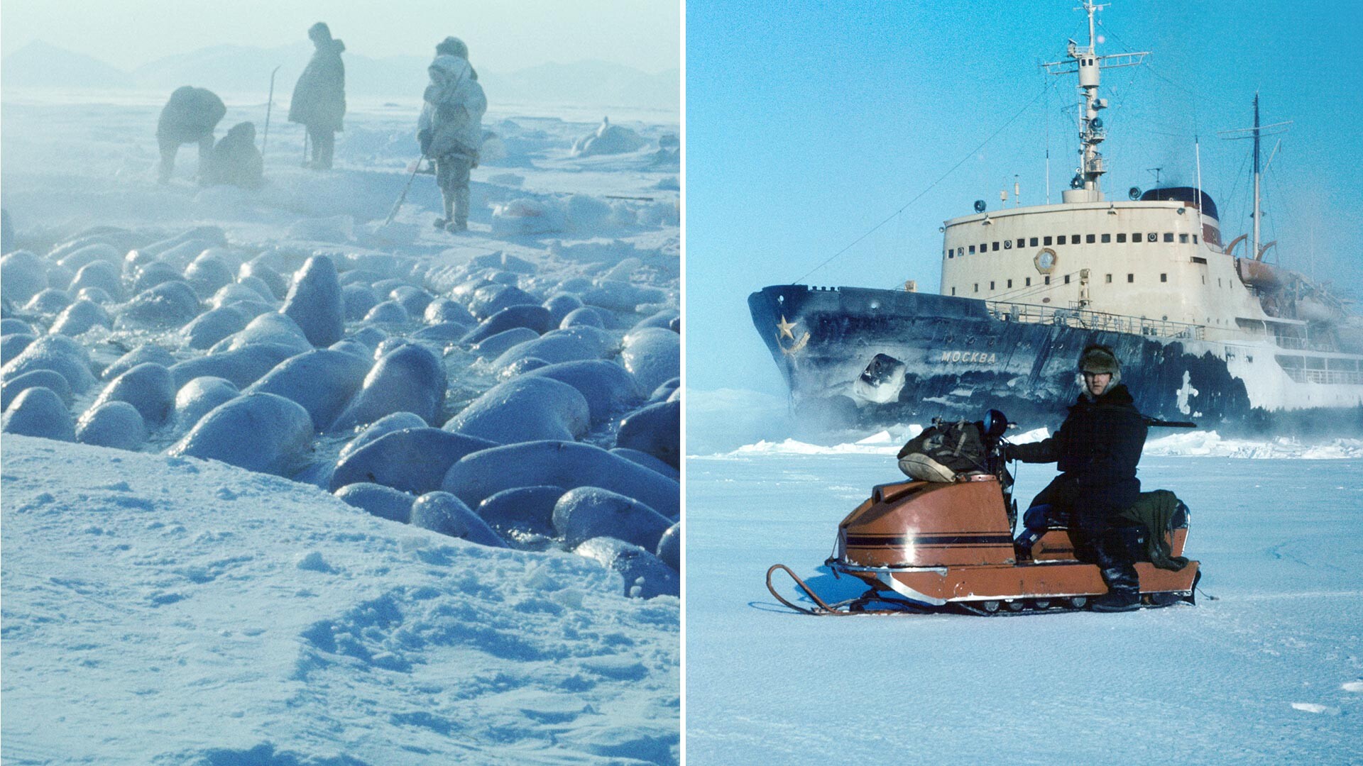 En images comment un briseglace soviétique a sauvé 2.000 bélougas
