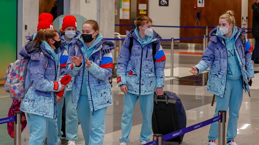 Olympische Winterspiele 2022 Was Sie über die russische Mannschaft in