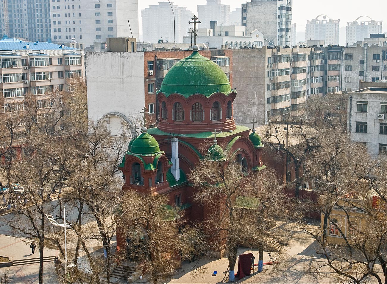 Gereja Syafaat Theotokos di Harbin.