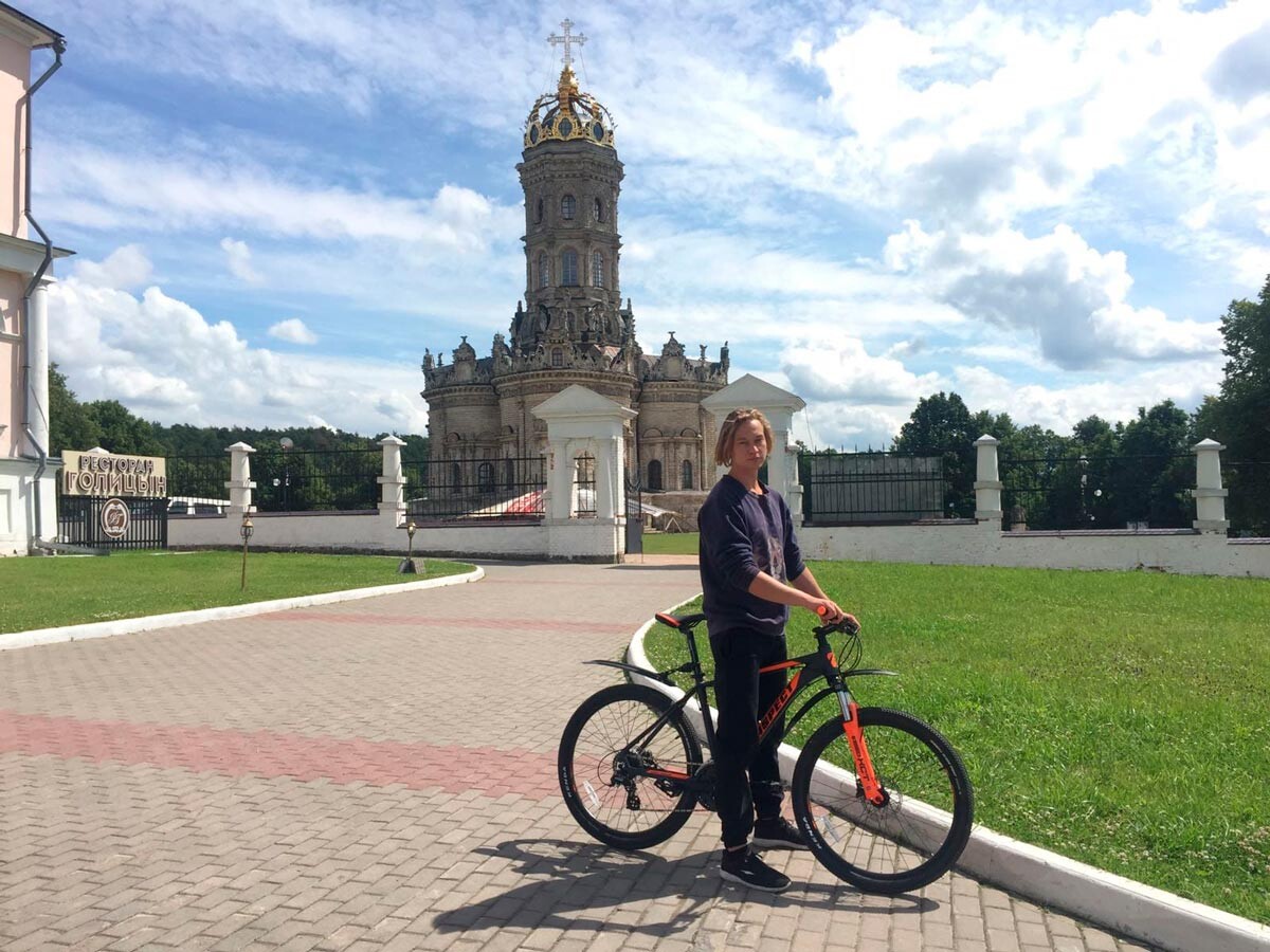 A bike tour in the Moscow Region