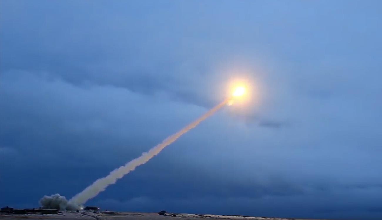 Essai d'un missile de croisière Burevestnik 9M730