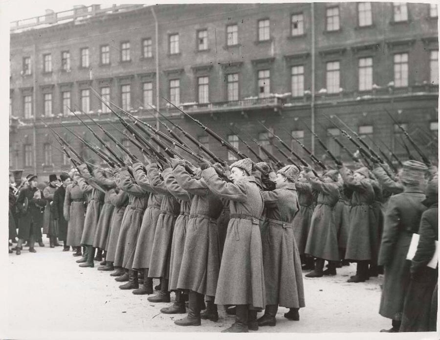 赤軍の兵士、1918−19年
