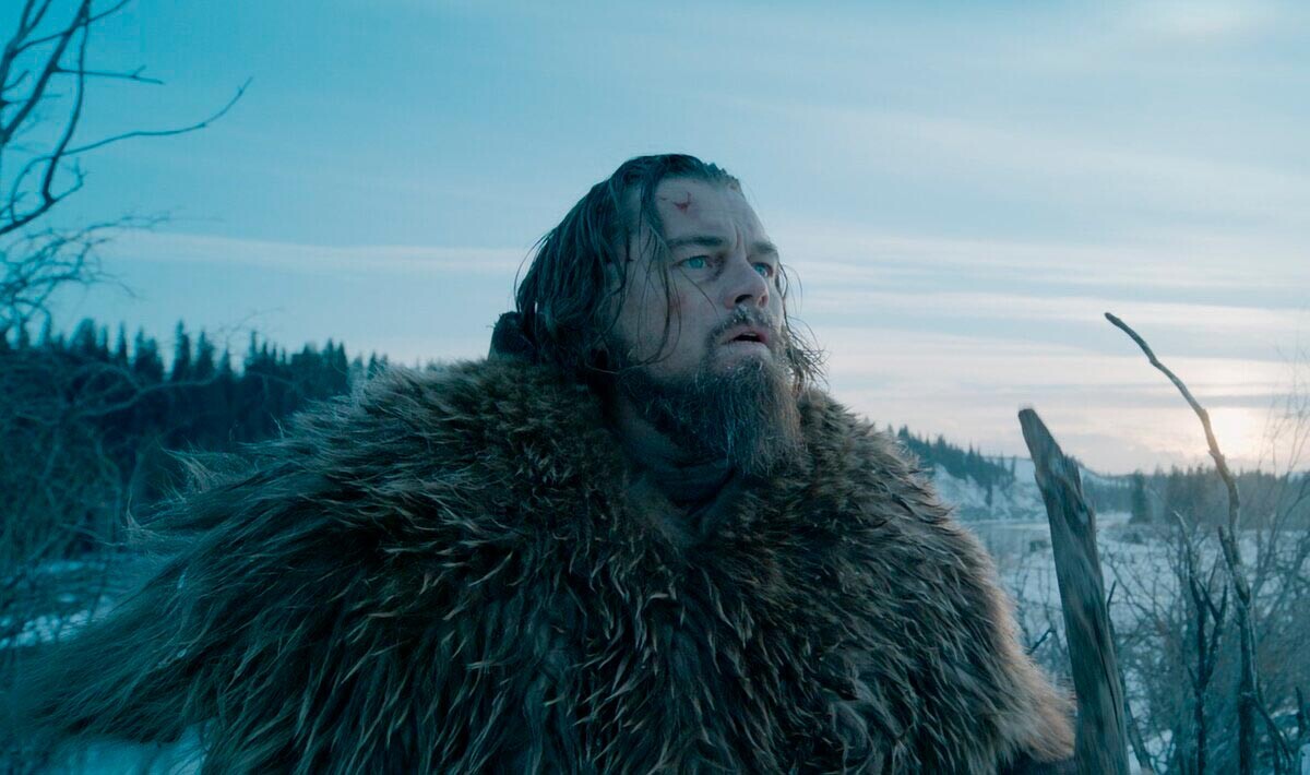 Leonardo DiCaprio dalam film “Revenant”, 2015.