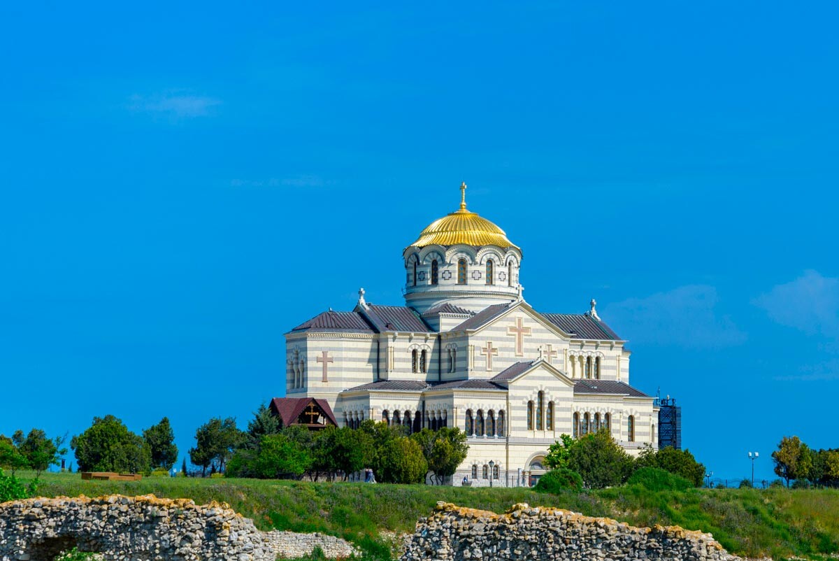 Catedral de São Vladímir em Querson, na Crimeia.