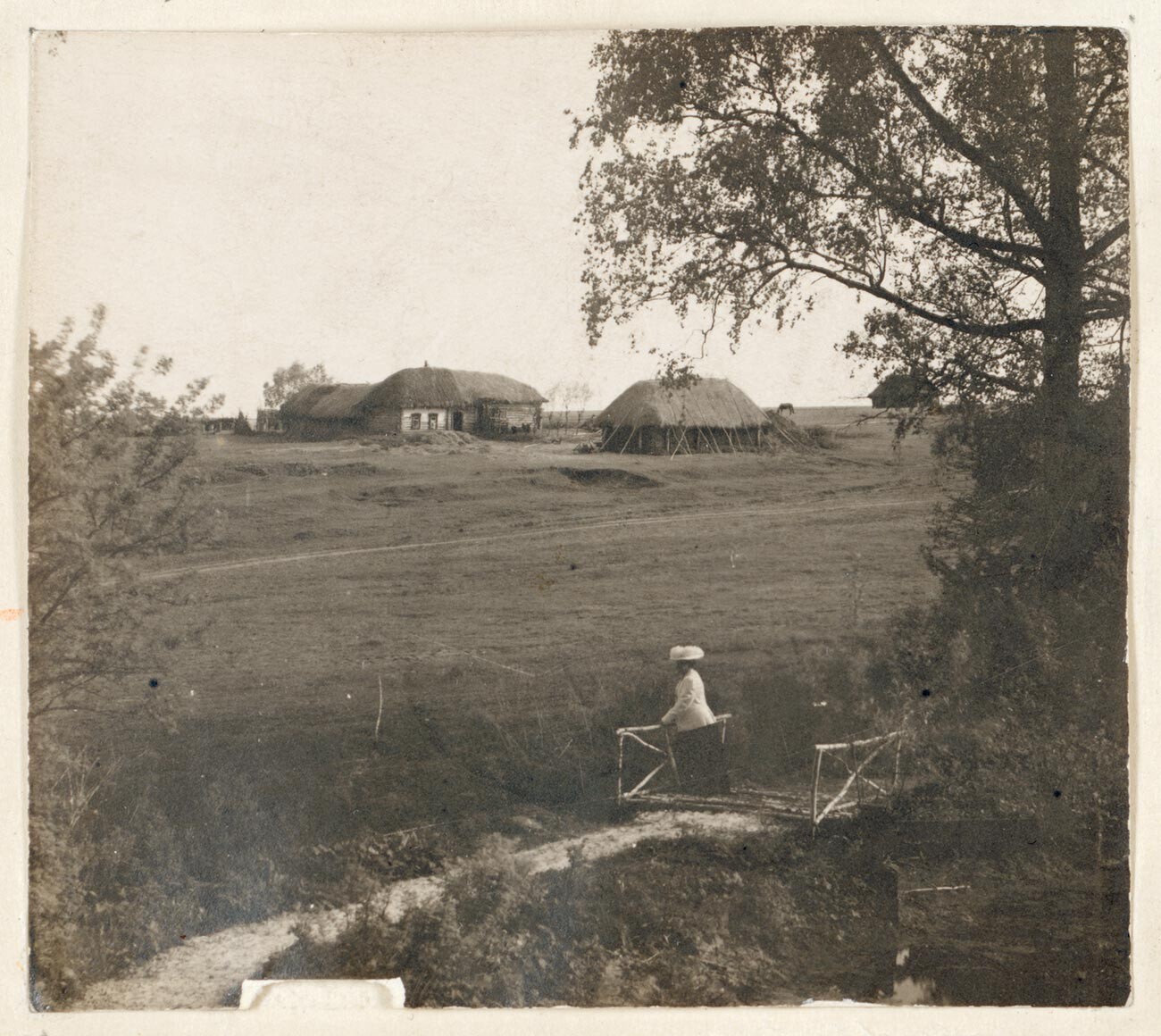 ヤースナヤ・ポリャーナの邸宅にて、1908年5月