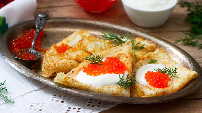 Acht traditionelle Beläge für russische Pfannkuchen (REZEPTE) - Russia ...