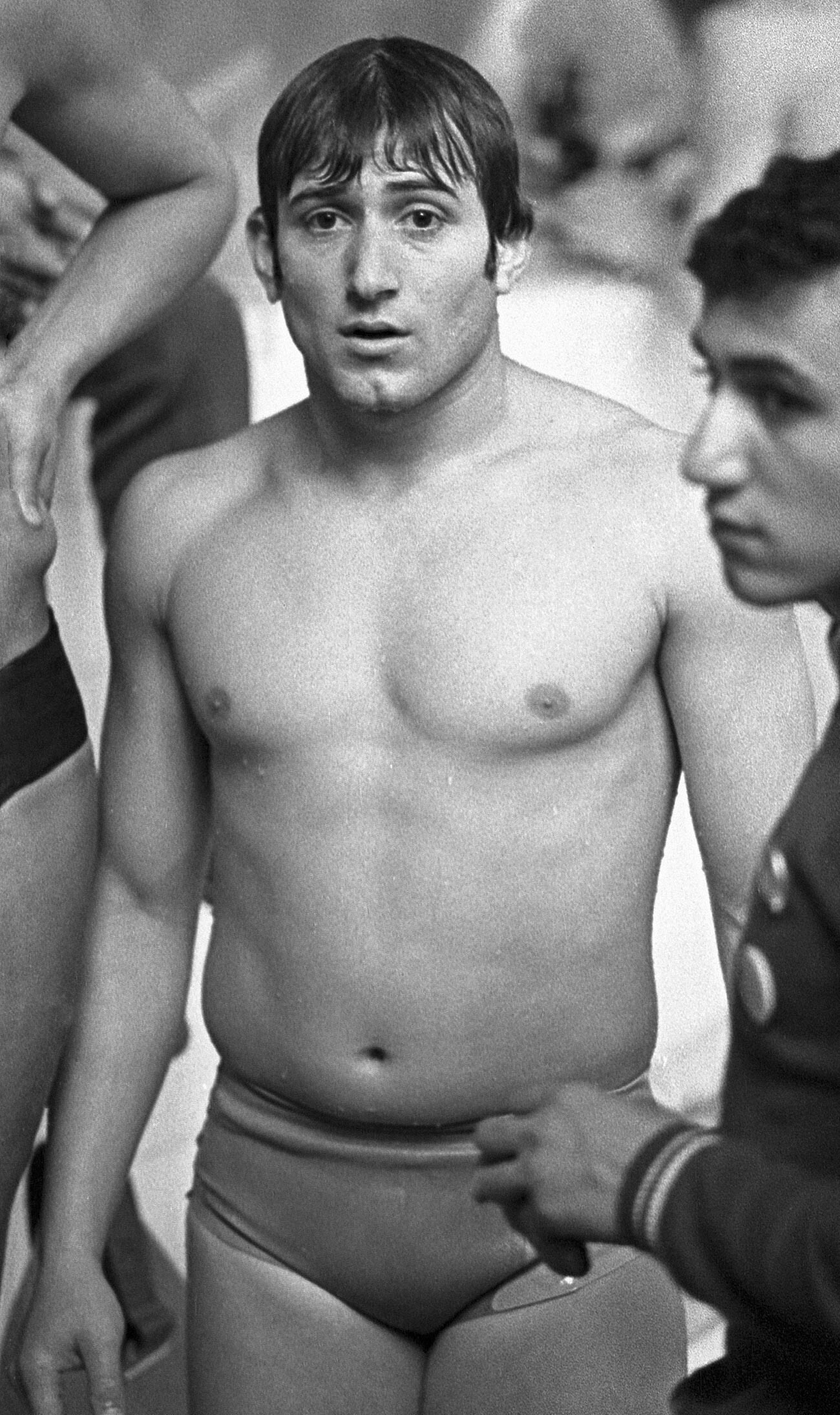 Juara renang bawah air Soviet, Shavarsh Karapetyan, Yerevan, 1974.