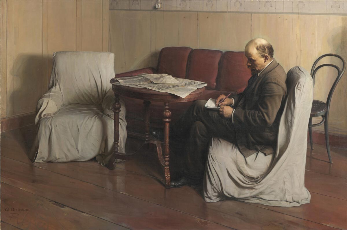 Isaak Brodsky. Lenin in Smolny, 1930