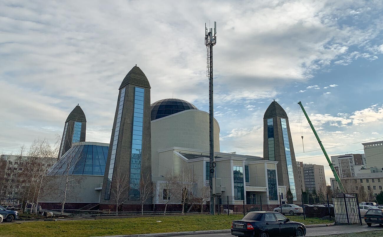 Museum Republik Chechnya di Grozny.