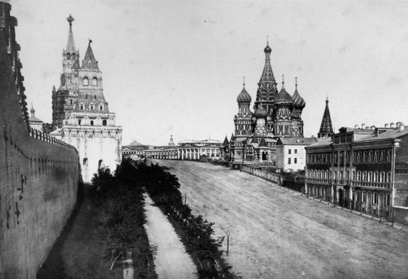 Kremeljski zidovi in ​​katedrala Vasilija Blaženega 