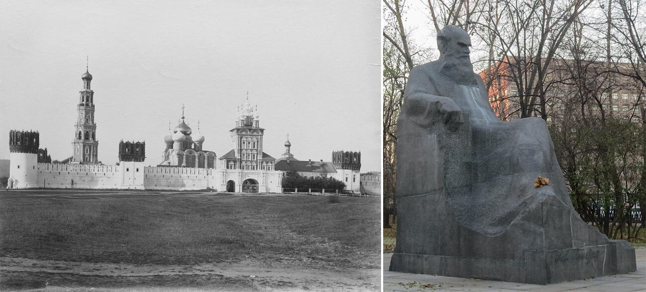 Couvent de Novodievitchi/Monument à Léon Tolstoï