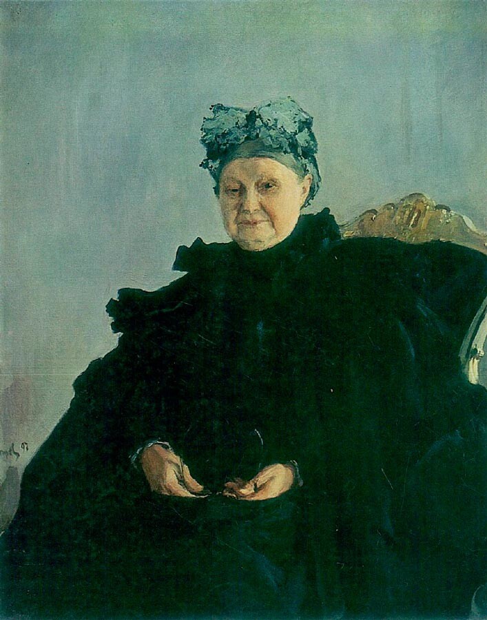 Maria Morozova, 1897, ritratta da Valentin Serov