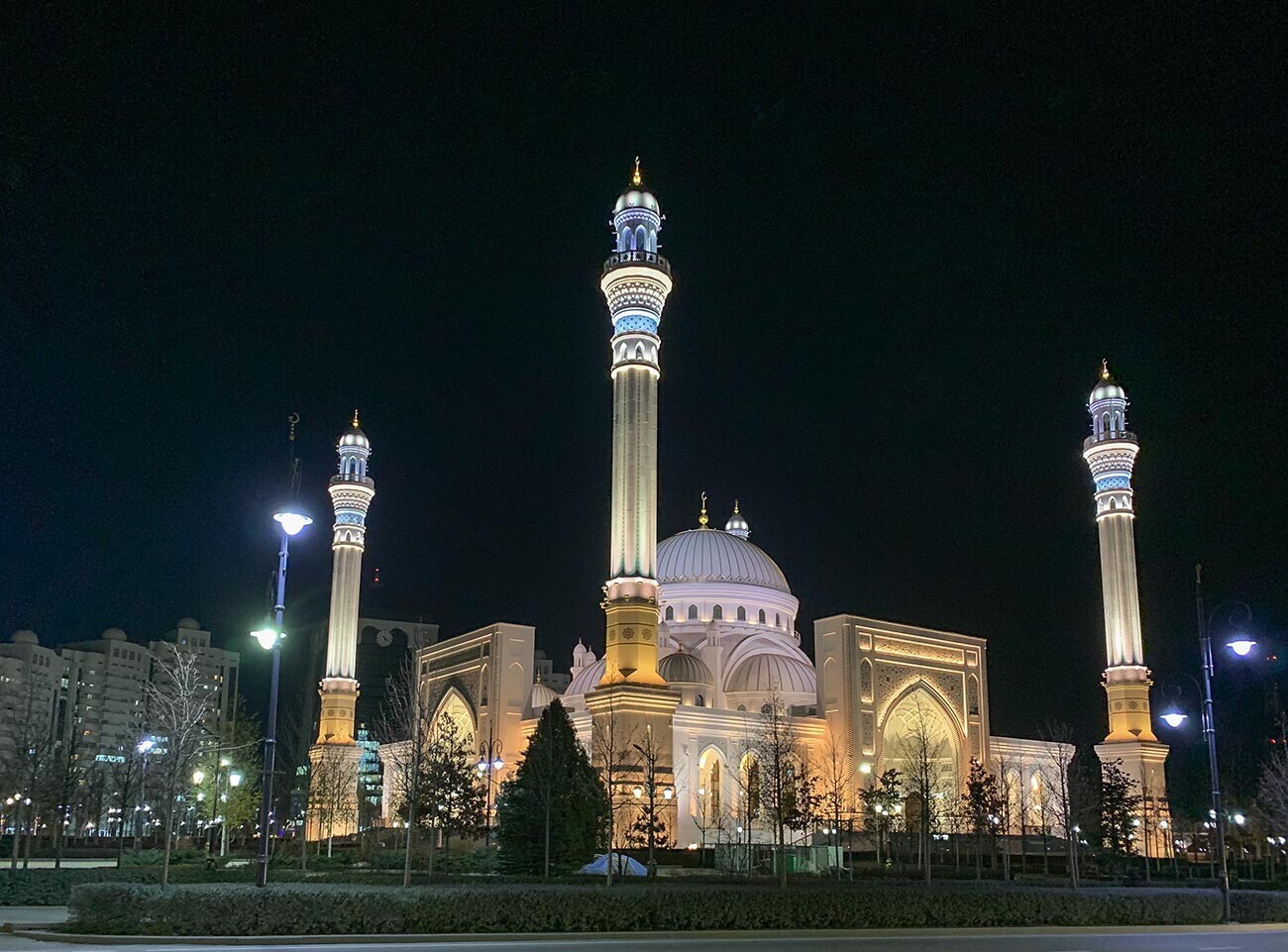Џамијата „Гордоста на муслиманите“ во Шали.
