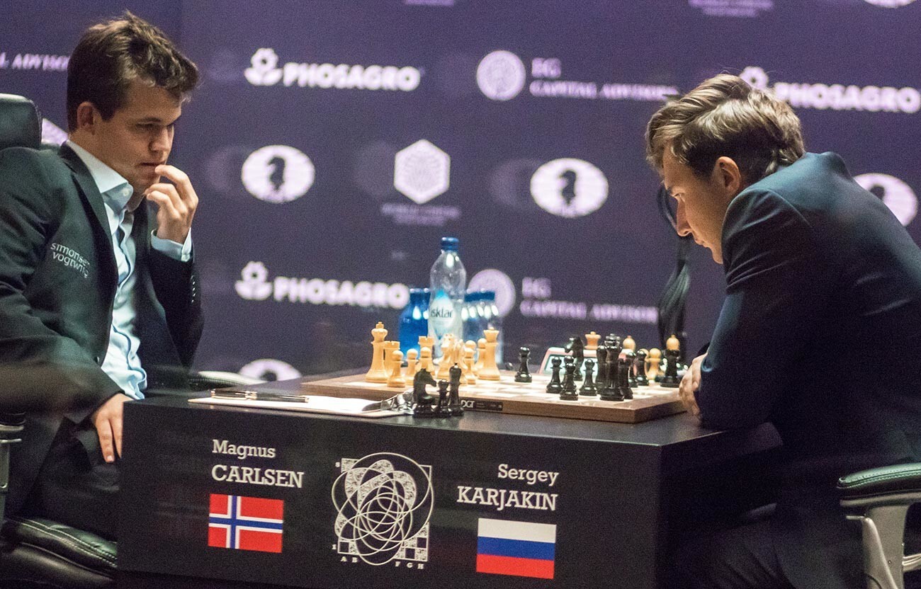 Carlsen vs Karjakin, 2016.