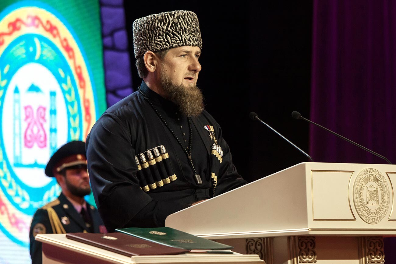 Ramzan Kadyrov, leader della Cecenia
