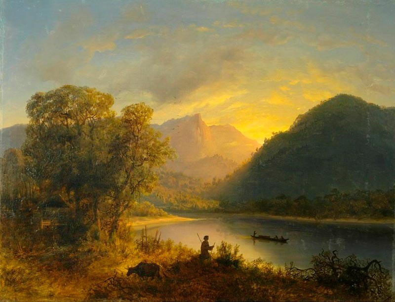Mountain Lake, 1852.