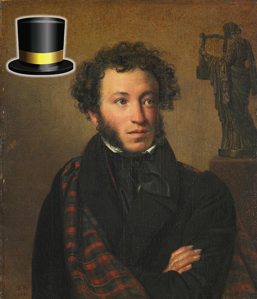 Orest Kiprensky. Portrait of Alexander Pushkin, 1827