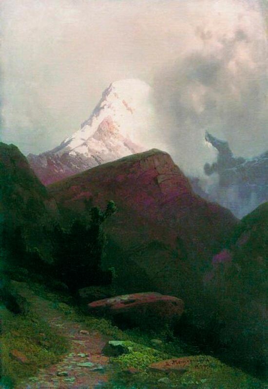 Sentier de montagne, 1887, Arseni Mechtcherski