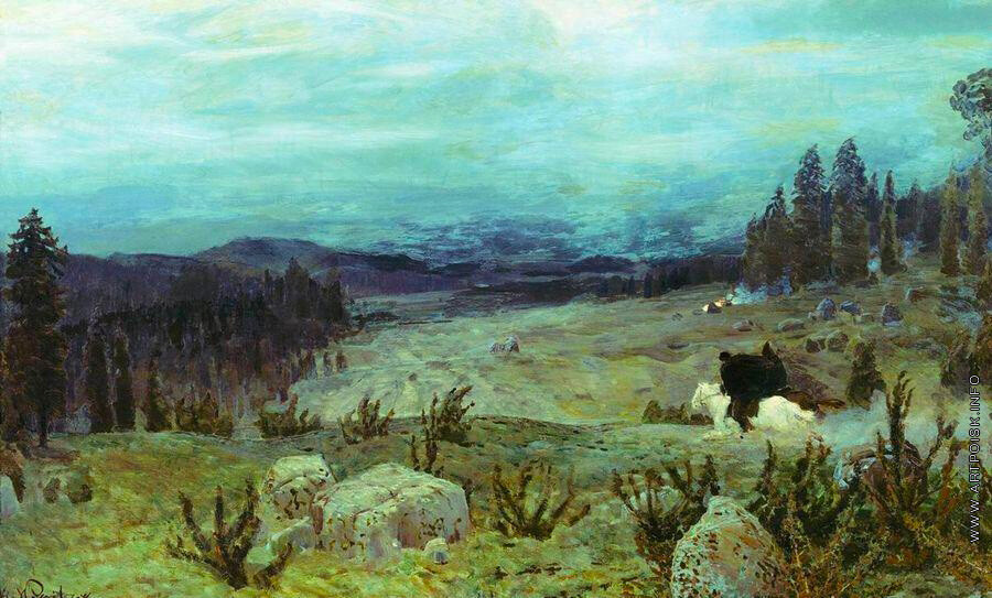 アポリナリー・ヴァスネツォフ『シベリア』（1894年）