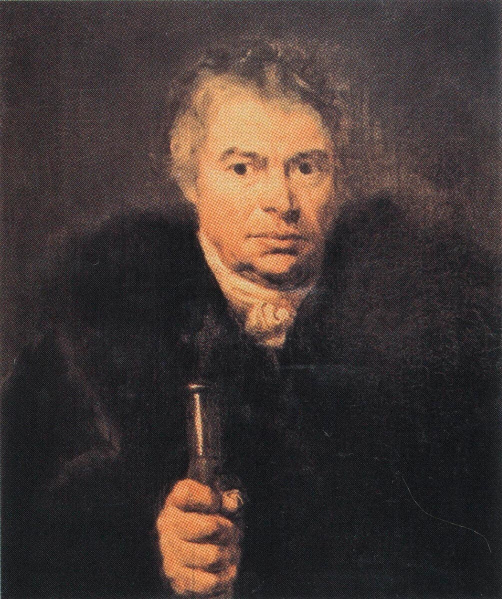 Portrait de son père (officiel, pas biologique), A. Chvalbé, 1804