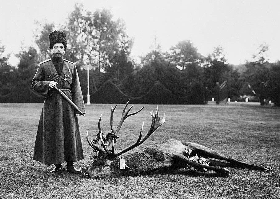 Nikolaus II. war auch ein leidenschaftlicher Jäger.