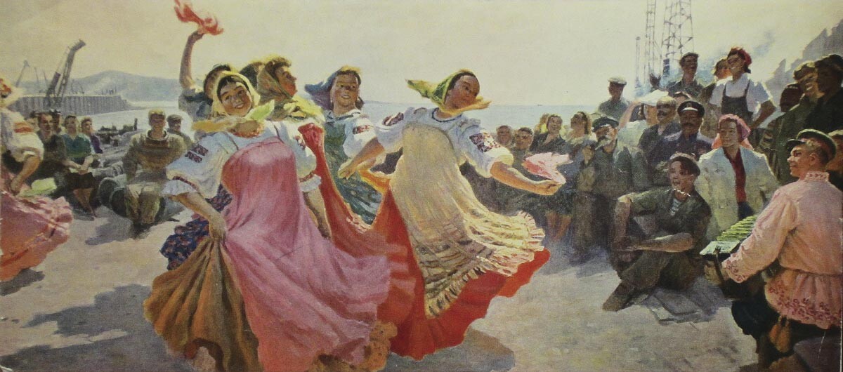 „Народни плес“, Михаил Володин.
