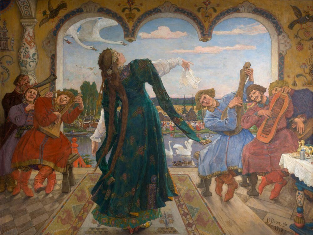 „Жаба-принцеза“, Виктор Васнецов, 1918.