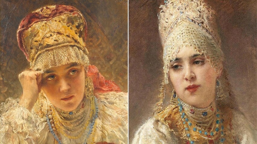 Traditional Russian dress in paintings (PICS) - Vimarsana News