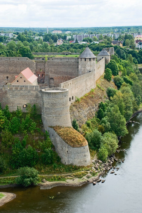 Fortaleza de Ivángorod.