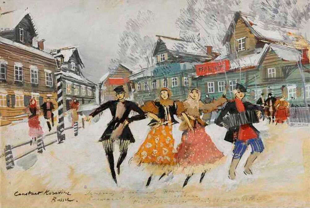 „Игранка“, Константин Коровин, 1936.

