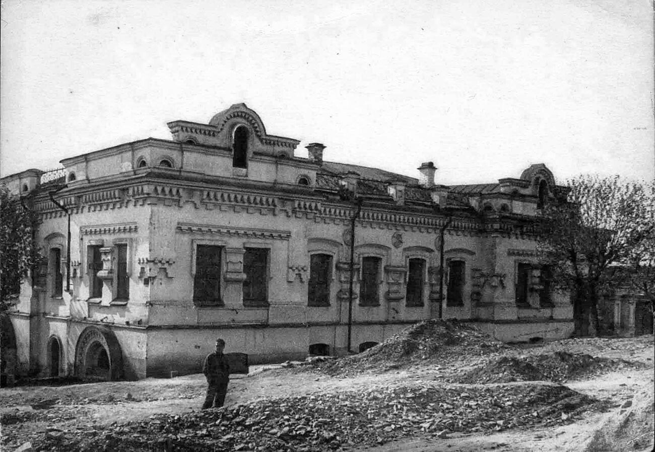 La casa Ipatjev a Ekaterinburg, 1928