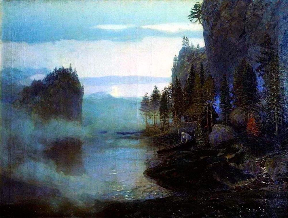 アポリナリー・ヴァスネツォフ『バラード、ウラル』（1897年）
