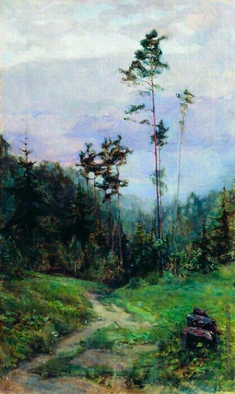 アポリナリー・ヴァスネツォフ『ウラルの風景』（1930年）