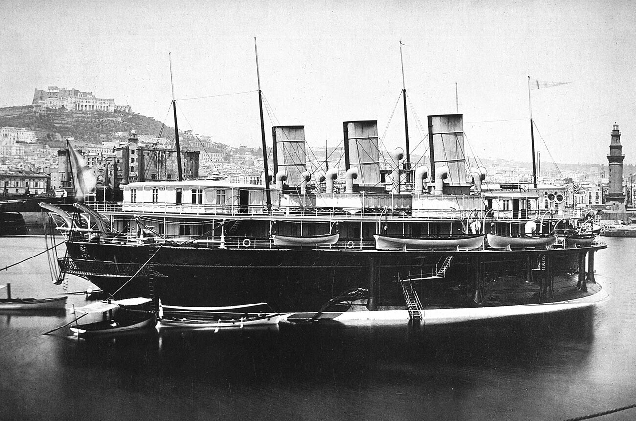 Царската јахта „Ливадија“.

