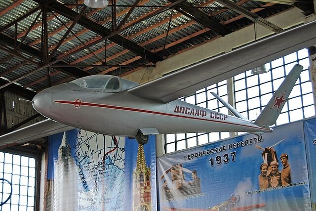 A-15 expuesto en el Museo de la Aviación de Monino (Moscú)