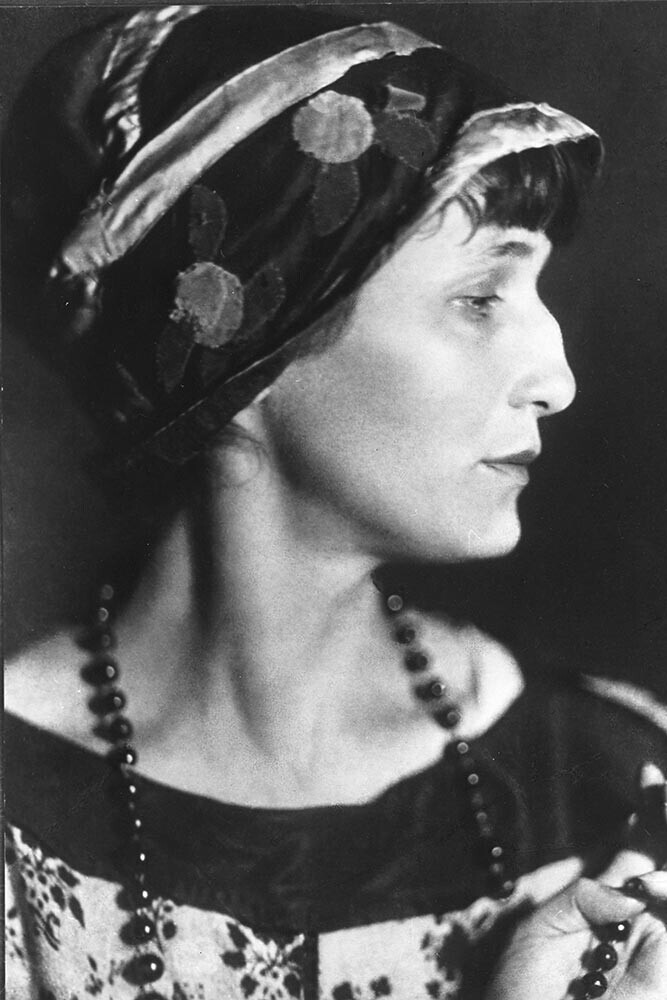 Anna Akhmatova, 1922.