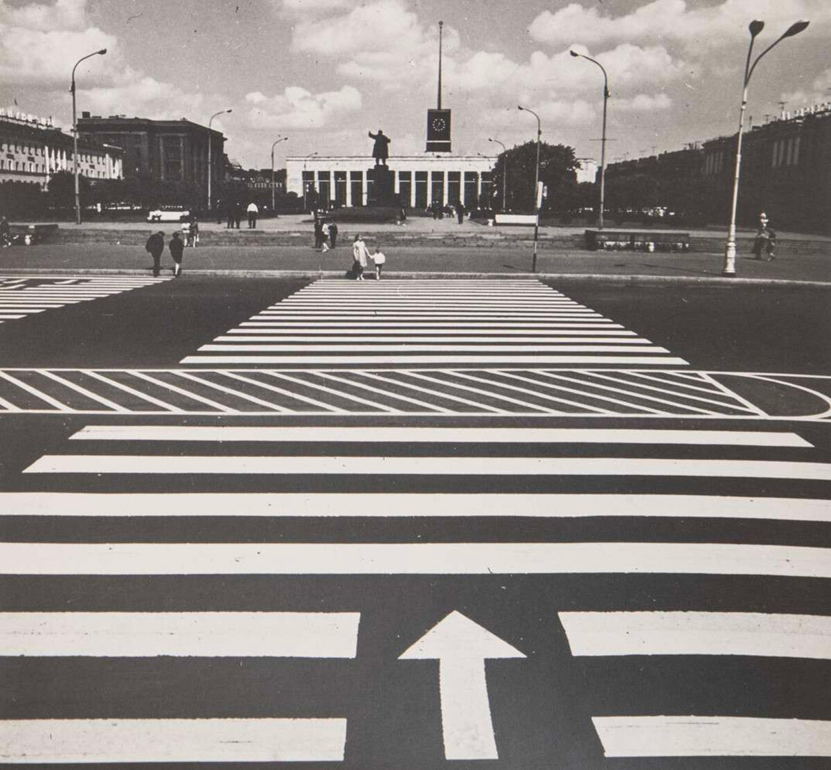 Plaza de Lenin, años 1980