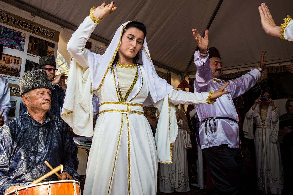 The Day of Unity of the Peoples of Dagestan in the city of Derbent.