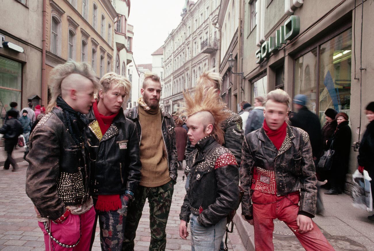 A group of punks.
