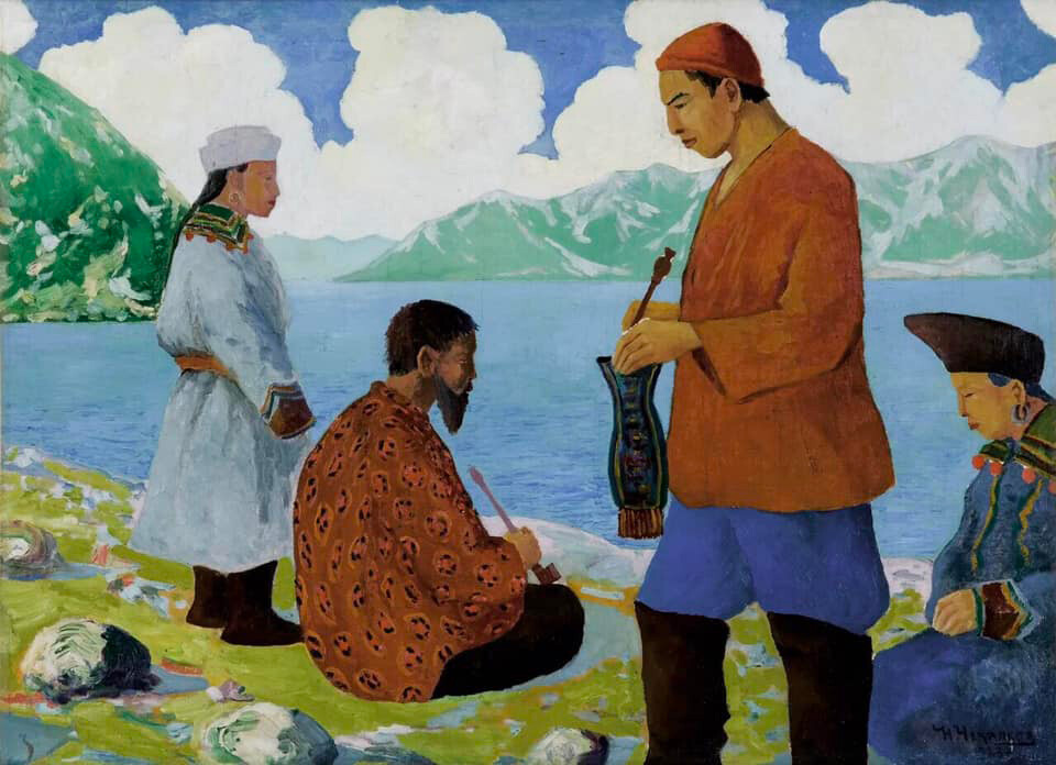 “Sul lago Teletskoe”, 1926