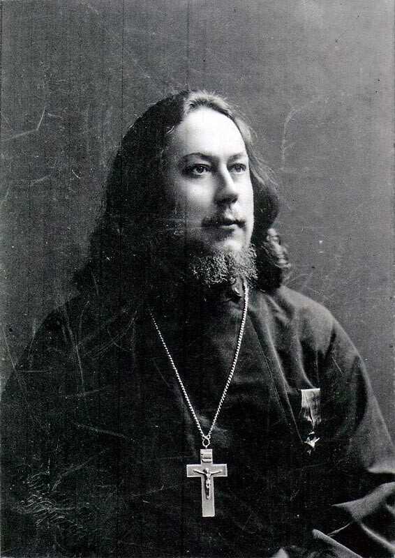 Последната фотографија на протојереј Иван (Јован) Кочуров, 1917 година

