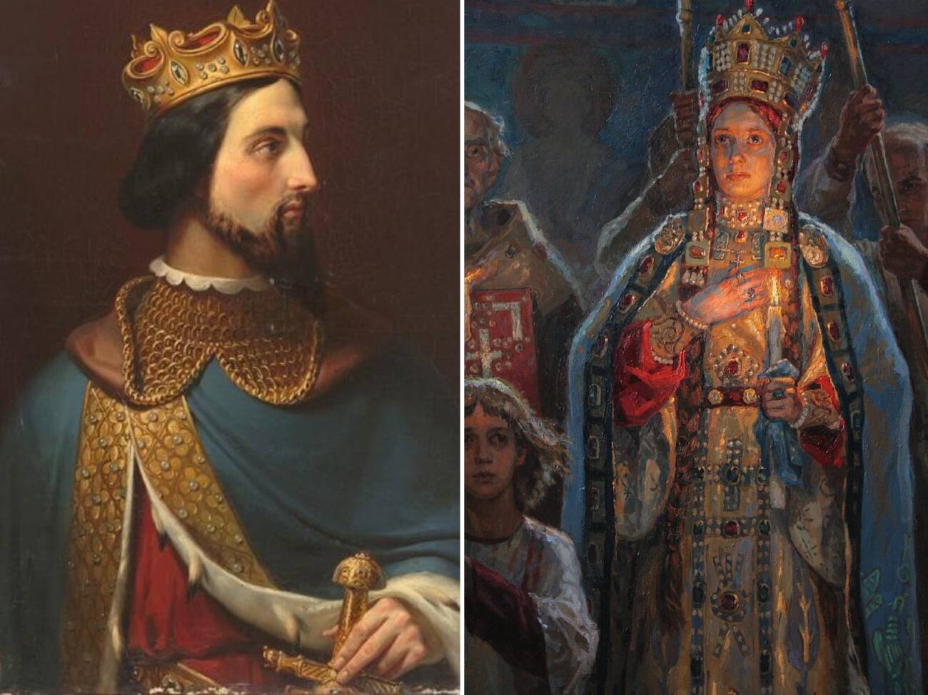 Heinrich I. von Frankreich // Anna von Frankreich - Königin von Frankreich.