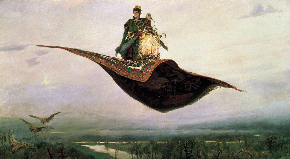 Viktor Vasnetsov. Le Tapis volant, 1880 
