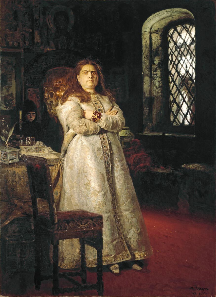 Ilia Répine. La Régente Sophie, 1879 