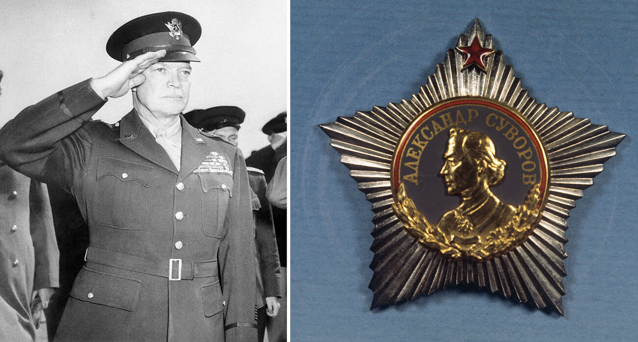 Генерал Ајзенхауер / Орден Суворова 1. степена установљен 29. јула 1942.
